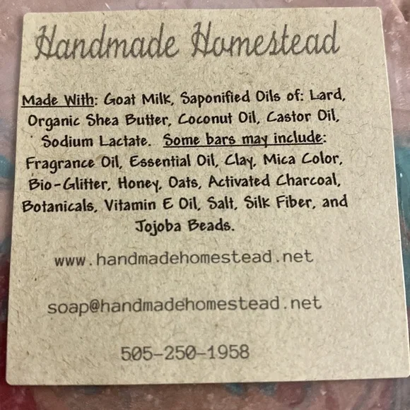 APPLE Pie scented soap, set of 2 (7 oz each approximately) - Picture 5 of 5